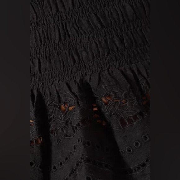 NWT DAMSON MADDER Martina Embroidered Cami Top in Black UK 12 / US 8 - Picture 5 of 13